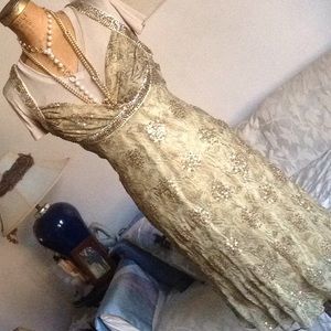 Silk print Cocktail dress